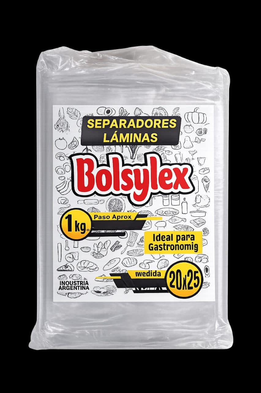 LAMINAS PARA FIAMBRE 20x25 X Bulto X 10